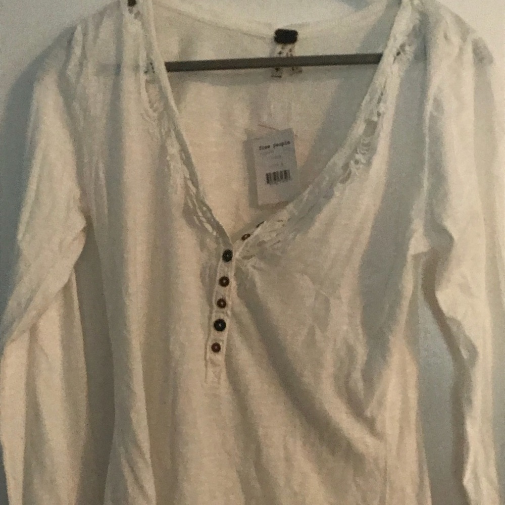 Free people white top